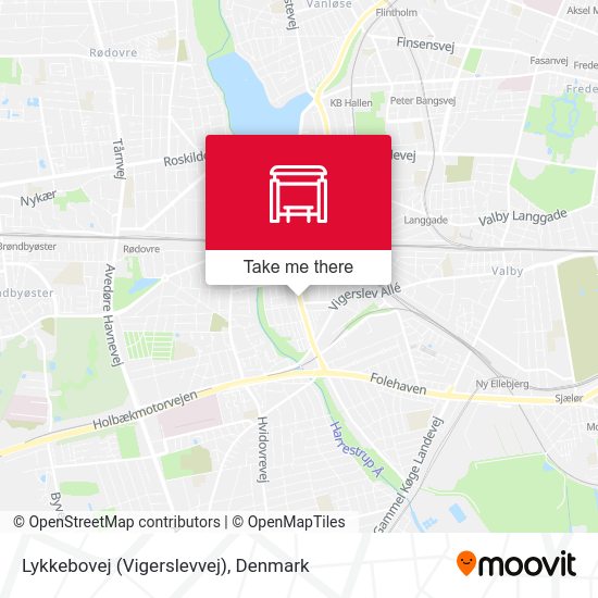 Lykkebovej (Vigerslevvej) map