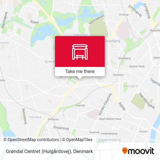Grøndal Centret (Hulgårdsvej) map