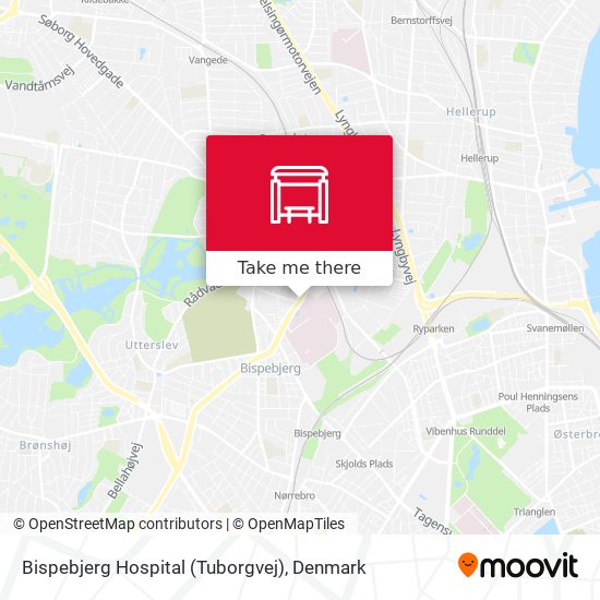 Bispebjerg Hospital (Tuborgvej) map