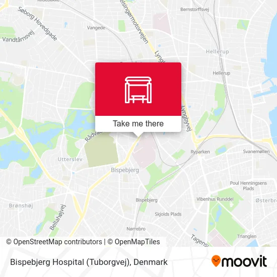 Bispebjerg Hospital (Tuborgvej) map