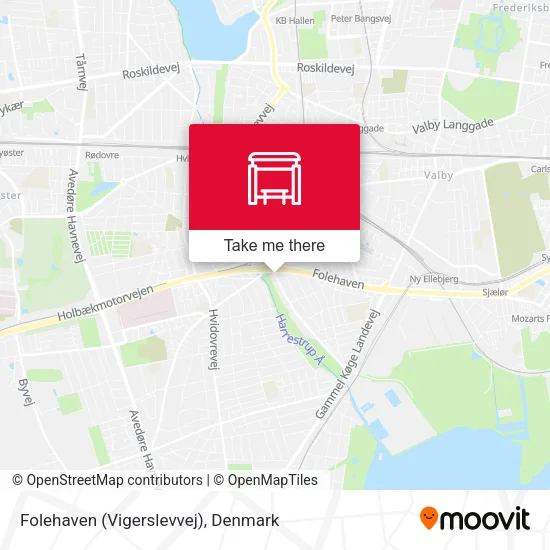 Folehaven (Vigerslevvej) map