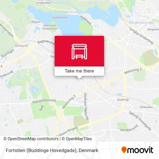 Fortstien (Buddinge Hovedgade) map