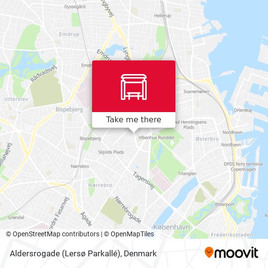 Aldersrogade (Lersø Parkallé) map