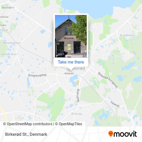 Birkerød St. map