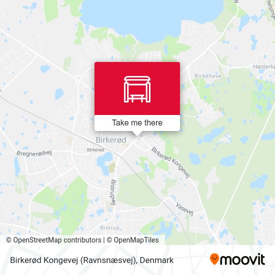 Birkerød Kongevej (Ravnsnæsvej) map