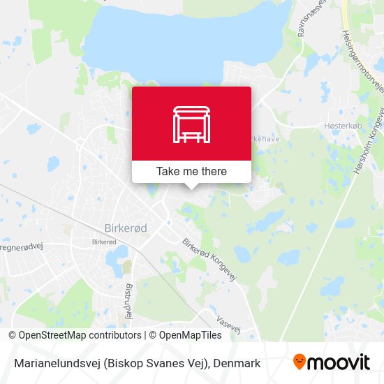 Marianelundsvej (Biskop Svanes Vej) map