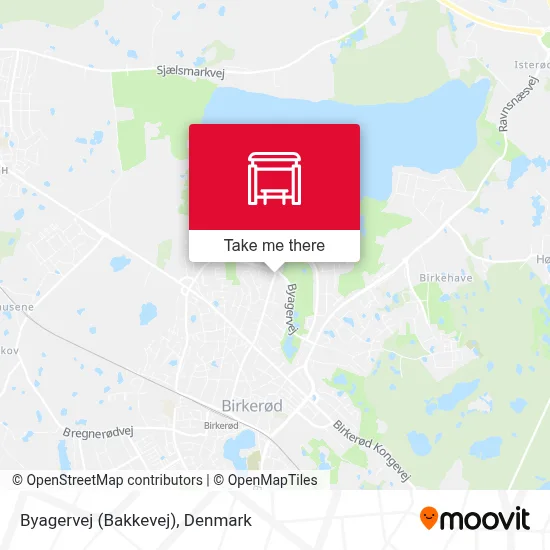 Byagervej (Bakkevej) map