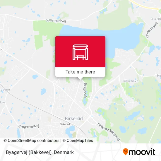 Byagervej (Bakkevej) map