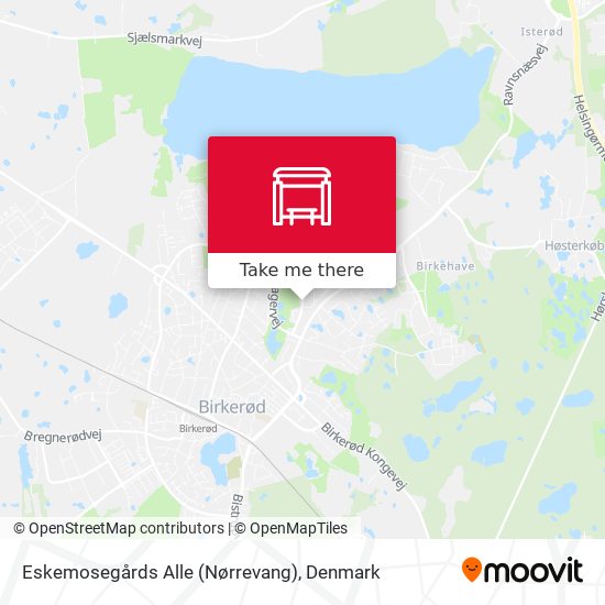 Eskemosegårds Alle (Nørrevang) map