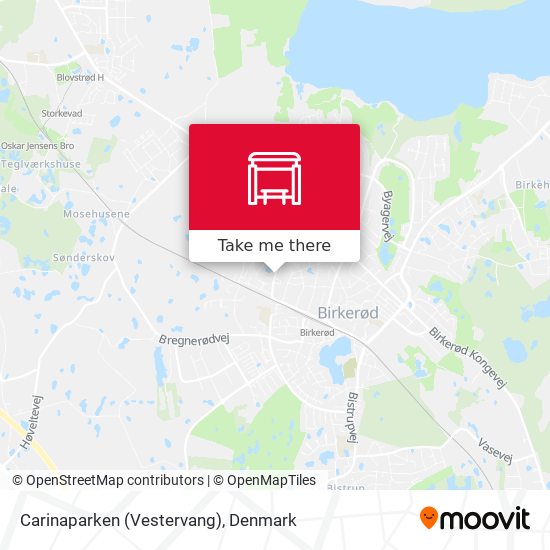 Carinaparken (Vestervang) map