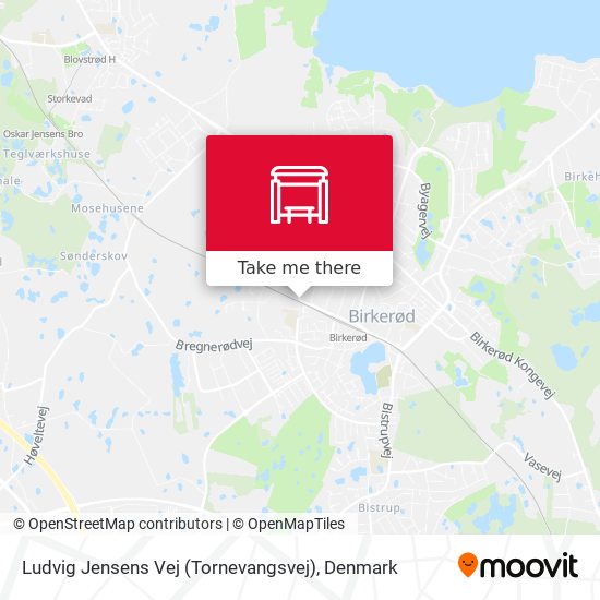 Ludvig Jensens Vej (Tornevangsvej) map