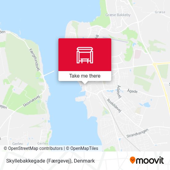 Skyllebakkegade (Færgevej) map