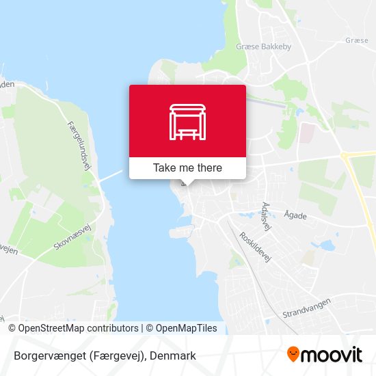 Borgervænget (Færgevej) map