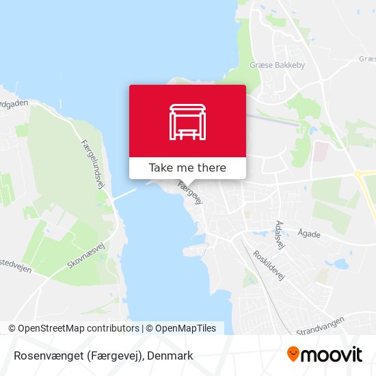 Rosenvænget (Færgevej) map