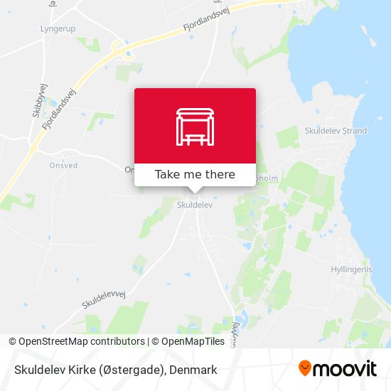 Skuldelev Kirke (Østergade) map