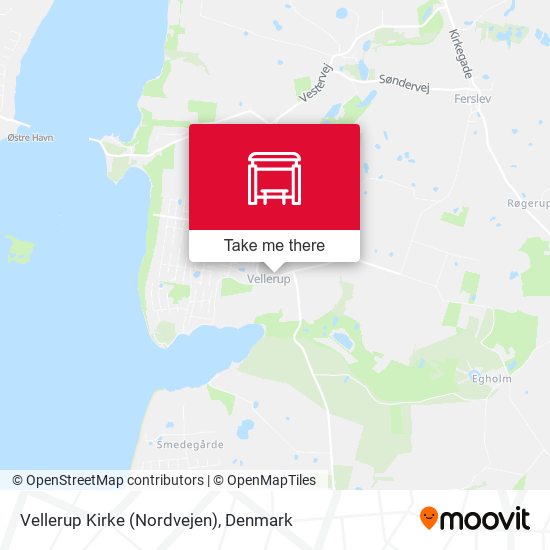 Vellerup Kirke (Nordvejen) map