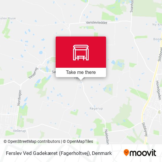Ferslev Ved Gadekæret (Fagerholtvej) map