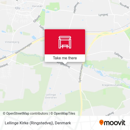 Lellinge Kirke (Ringstedvej) map