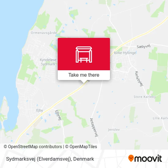 Sydmarksvej (Elverdamsvej) map