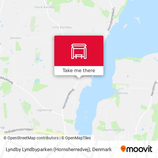 Lyndby Lyndbyparken (Hornsherredvej) map