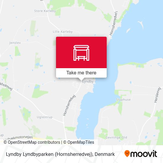 Lyndby Lyndbyparken (Hornsherredvej) map