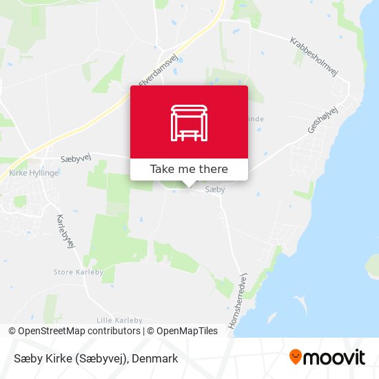 Sæby Kirke (Sæbyvej) map