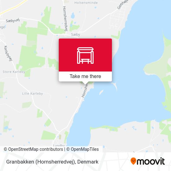 Granbakken (Hornsherredvej) map