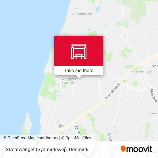 Stærevænget (Sydmarksvej) map