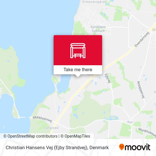 Christian Hansens Vej (Ejby Strandvej) map