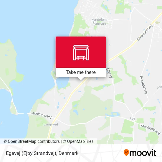 Egevej (Ejby Strandvej) map