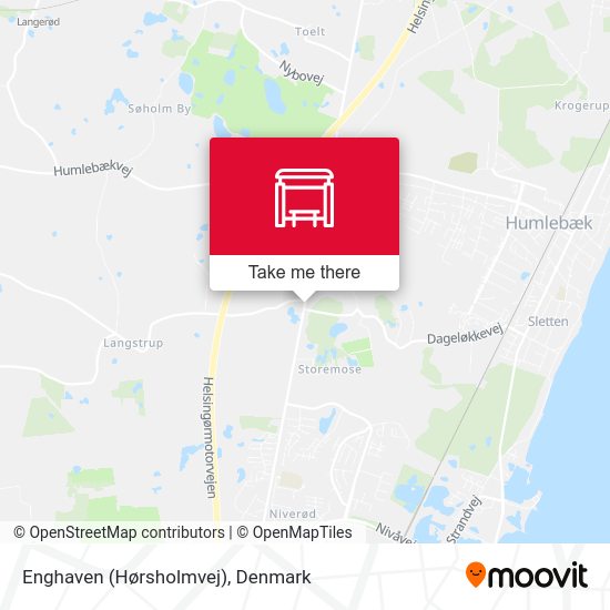 Enghaven (Hørsholmvej) map