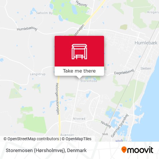 Storemosen (Hørsholmvej) map
