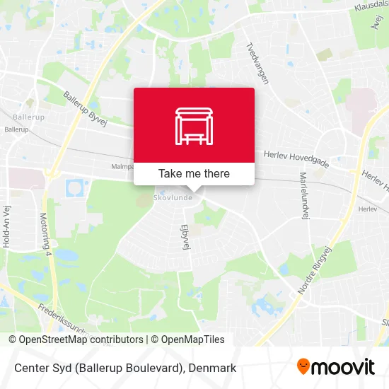 Center Syd (Ballerup Boulevard) map