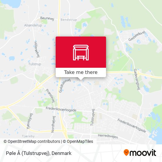 Pøle Å (Tulstrupvej) map