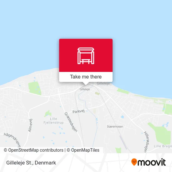 Gilleleje St. map