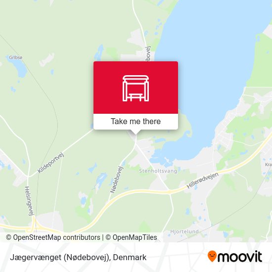 Jægervænget (Nødebovej) map