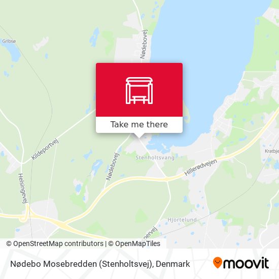 Nødebo Mosebredden (Stenholtsvej) map