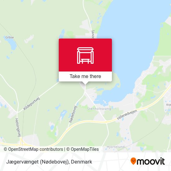 Jægervænget (Nødebovej) map