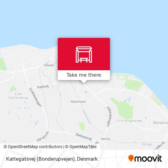 Kattegatsvej (Bonderupvejen) map