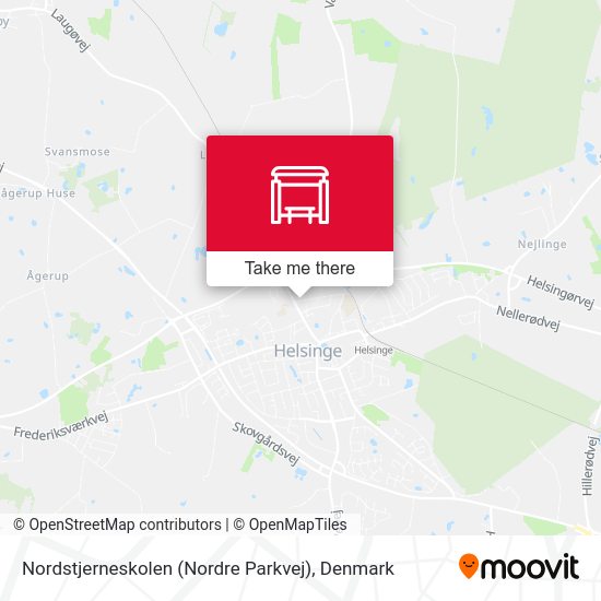 Nordstjerneskolen (Nordre Parkvej) map
