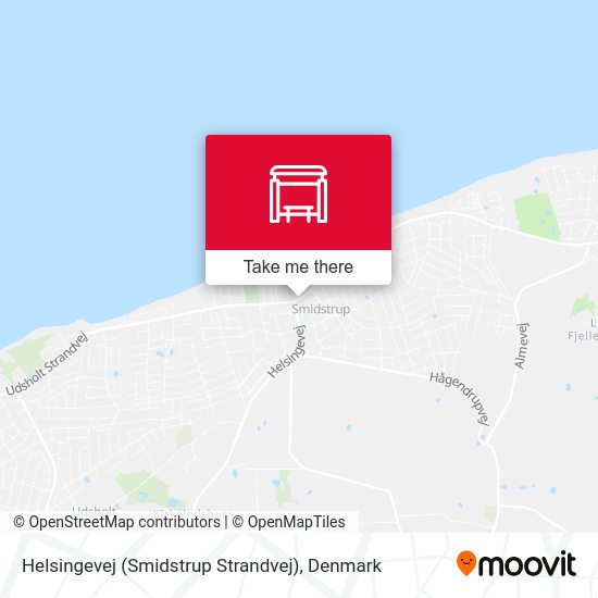 Helsingevej (Smidstrup Strandvej) map