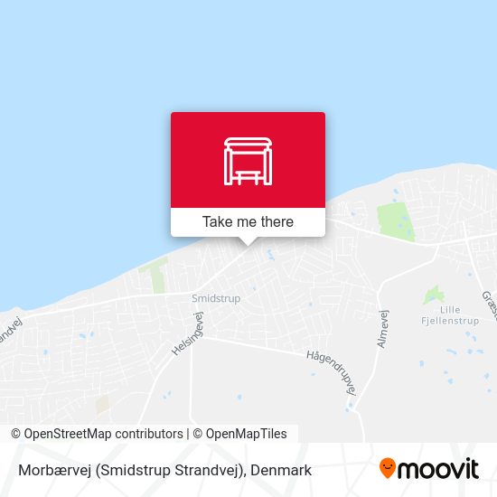 Morbærvej (Smidstrup Strandvej) map