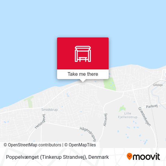 Poppelvænget (Tinkerup Strandvej) map