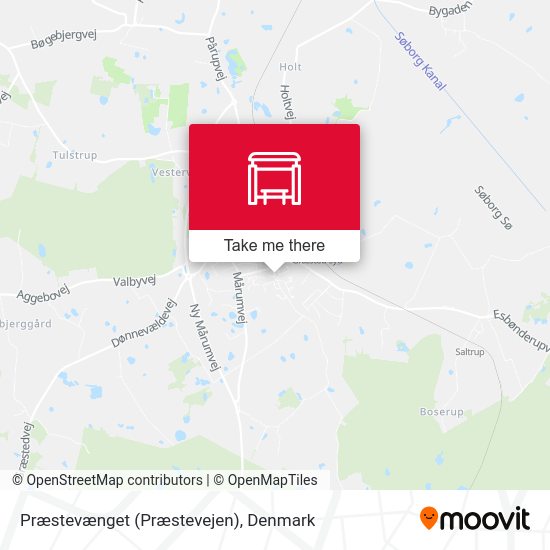 Præstevænget (Præstevejen) map