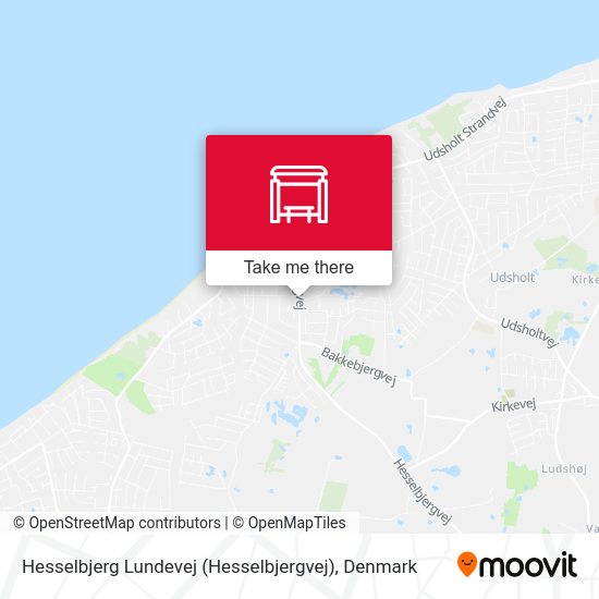 Hesselbjerg Lundevej (Hesselbjergvej) map