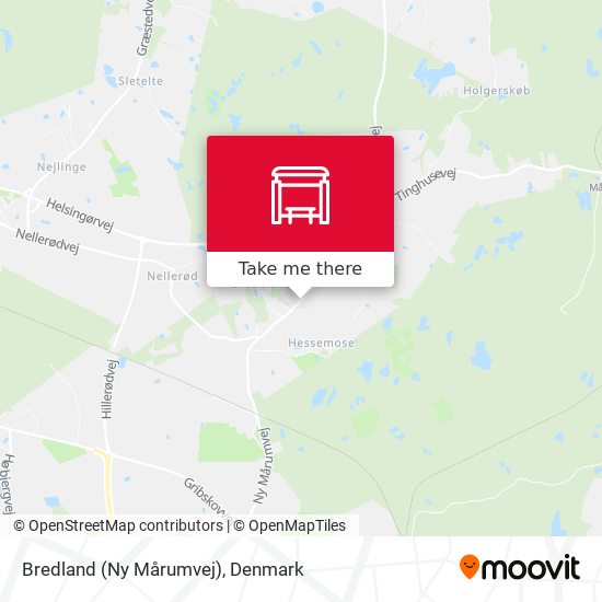 Bredland (Ny Mårumvej) map