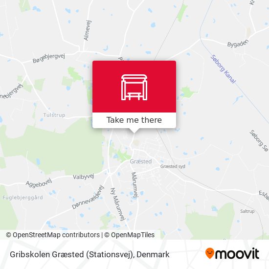 Gribskolen Græsted (Stationsvej) map