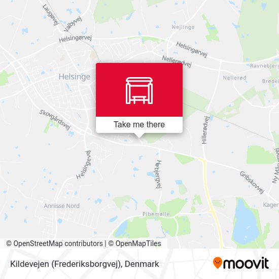 Kildevejen (Frederiksborgvej) map