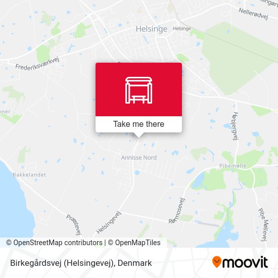 Birkegårdsvej (Helsingevej) map