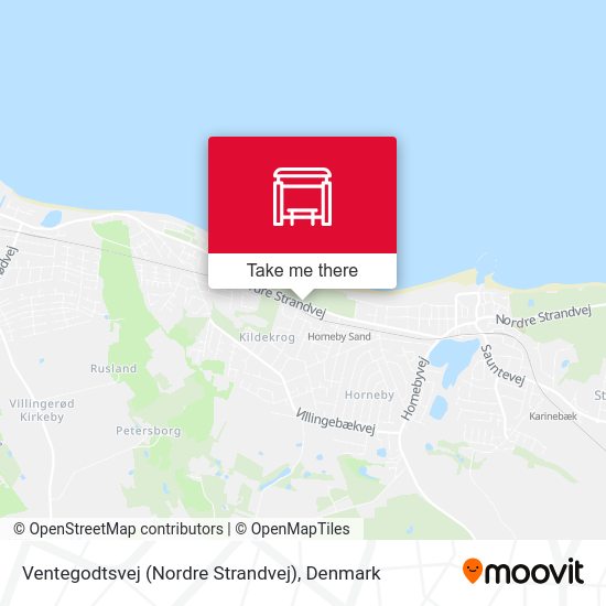 Ventegodtsvej (Nordre Strandvej) map